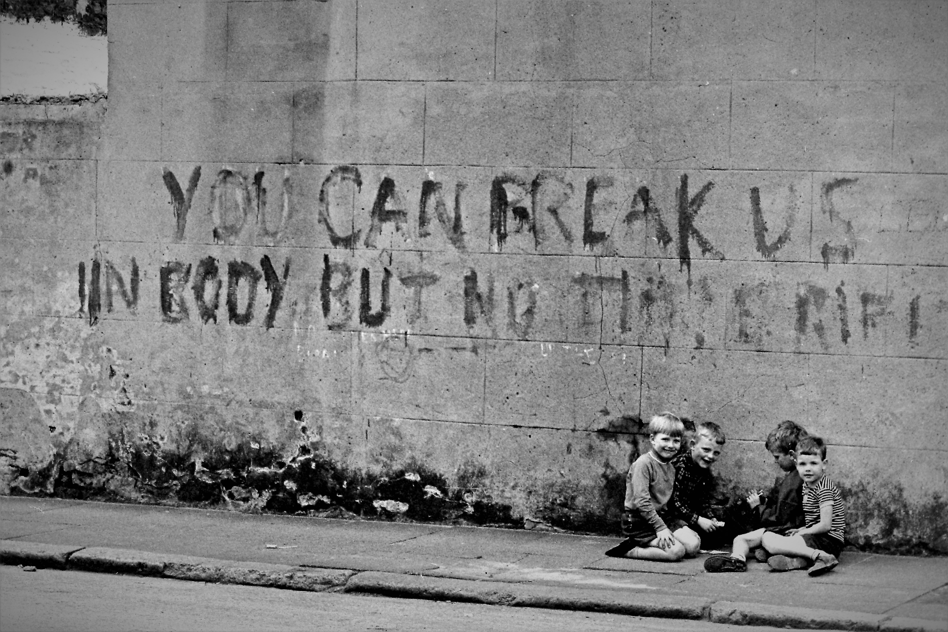 Street girl, Belfast
