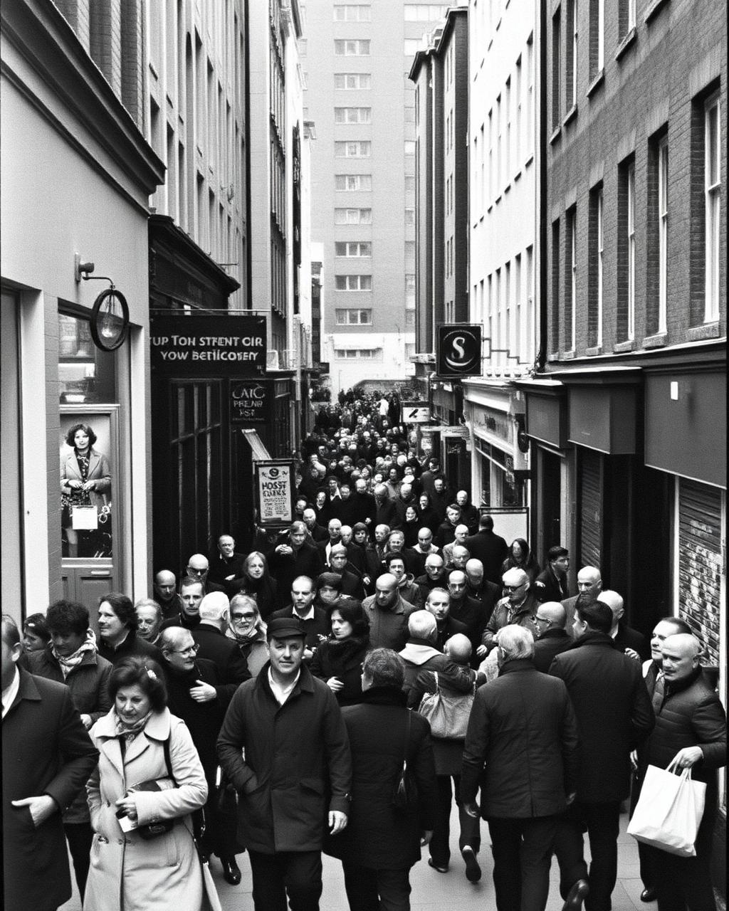 Belfast city centre, Saturday